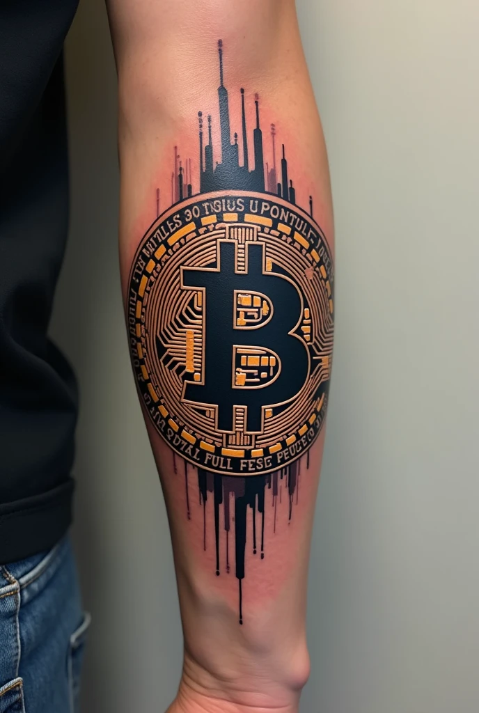 # Import necessary libraries
from stable_diffusion import StableDiffusionPipeline
import torch
from PIL import Image
# Configure Stable Diffusion
pipe = StableDiffusionPipeline.from_pretrained("stable-diffusion-v1-4")
# Define the prompt
prompt = (
"A woman lying on a bed with a Bitcoin logo tattooed on her back, with subtle, soft lighting highlighting her curves. "
"The woman has light skin, and her back is partially exposed, showcasing the Bitcoin tattoo. "
"The setting is intimate and warm, with the bed sheets in muted tones, complementing the soft lighting. "
"The focus is on the tattoo and the gentle curves of her body, with the lighting creating delicate shadows and a serene atmosphere."
)
# Configuration settings
tile_mode = "none" # Disable tiling generation
clip_guidance_scale = 15 # Enhance focus on the key elements like the tattoo and lighting
clip_guidance_dropout = 0.04 # Slight variations for natural shadows
hr_scale = 3.0 # Resolution scaling for detailed textures
hr_upscaler = "R-ESRGAN" # High-quality upscaling
latent_shift = torch.randn(1, 4, 64, 64) * 0.02 # Subtle latent space adjustments
prompt_weighting = (
"Woman lying on bed::1.6 | Bitcoin logo tattoo on back::1.7 | Soft and subtle lighting::1.7 | "
"Curves highlighted by lighting::1.6 | Intimate and warm setting::1.5 | Muted tones on bed sheets::1.4"
) # Weight for enhancing key elements
cross_attention_strength = 1.0 # Maximum detail
symmetry = "none" # Natural, non-symmetrical positioning
symmetry_loss_weight = 0.1 # Minimal impact of symmetry
reference_image = None # No reference image needed
color_match_strength = 0.85 # Harmonious color matching for a warm atmosphere
perlin_noise_scale = 0.3 # Low Perlin noise for texture on the bed sheets
fractal_noise = False # Disable fractal noise
depth_map = None # No depth map needed
parallax_effect = False # No parallax effect
# Generate the image
image = pipe(
prompt=prompt_weighting,
tile_mode