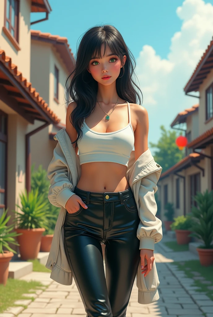 Black 20-year-old girl