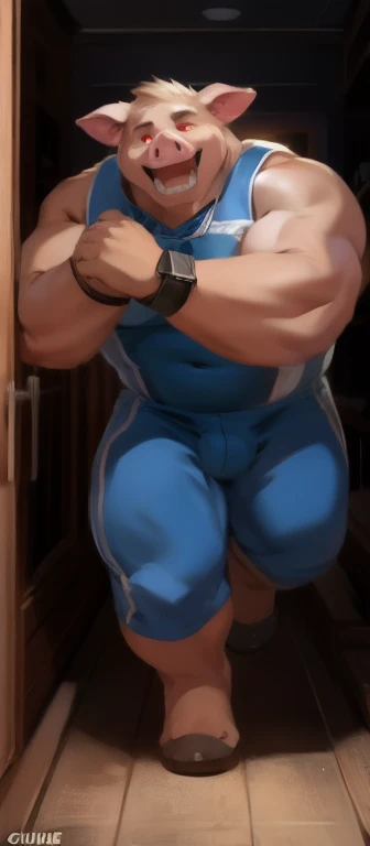 Danny Phantom, ghost, hypnosis, jock, conversion, locker room hallway, hyper muscles, jockstrap, bro, meathead, hypnotized, brainwashed, brainwashing, big dumb jock, football.  Glowing eyes. Hyper crotch bulge. Massive bulging crotch. Big balls. Big biceps. Big triceps. Big traps. Broad shoulders. Big meaty pecs. Big thighs. Thick glutes. Football team assimilation. Deep dull voice. glazed expression. dumber and dumber. Open mouth. Clothes turning into a football uniform. Danny Fenton turning into Dash Baxter. Black hair turning blonde. Twinning. Obeying Dash as he says, "Don't worry, Fenton. You'll like being me. Now shove that nerd into the locker. You know you want to...."