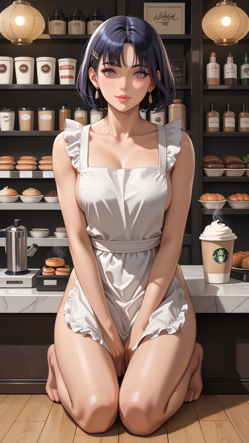 (8K, original photography, best quality,)a girl,16 years old,slim body,(slender legs),black hair,high ponytail,Qi bangs,Navel-baring short-sleeved top,Hip-length denim shorts,low top canvas shoes,((bare legs,no socks)),full-body shot,shopping,Take a picture of her back,
Camel petals, The naked body of a beautiful woman, wet,