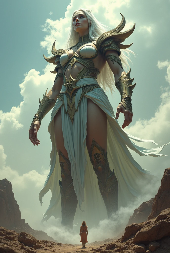 Asgard,valkyrie,Latina Adult model Daisy Marie ,Anatomia correta,epic fantasy digital art,tmasterpiece,8k,high-definition resolution,desenho detalhado,Qulidade Superior, Epic composition, best quality, cinematic photo