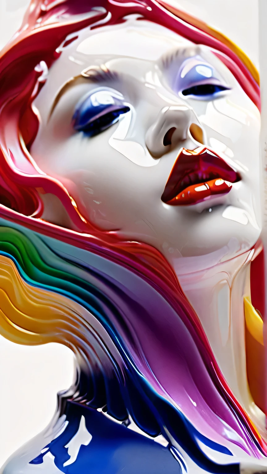 official art,unity 8k wallpaper,ultra detailed,beautiful and aesthetic,masterpiece,best quality,(zentangle, mandala, tangle, entangle),(fractal art:1.3),1girl,extremely detailed,dynamic angle,cowboyshot,the most beautiful form of chaos,elegant,a brutalist designed,vivid colours,romanticism,by james jean,roby dwi antono,ross tran,francis bacon,michal mraz,adrian ghenie,petra cortright,gerhard richter,takato yamamoto,ashley wood,atmospheric,ecstasy of musical notes,streaming musical notes visible,white background,ink,scenery,a girl formed of colored glaze,closed eyes,coloured glaze