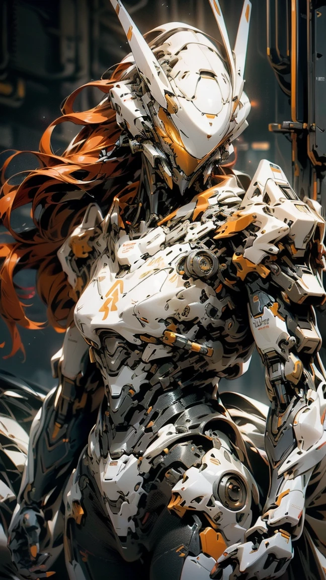 Complex and gorgeous anime CGI style, highly detailed fantasy characters, 4K high-definition digital art, Karol Bak Oud, 宇宙のサイボーグgoddess, Beautiful digital artwork, 2. 5d cgi anime fantasy artwork, goddess. very high detail, cyborg queen portrait, 非常に詳細なgoddessのショット, half body machine, inorganic, Next generation high performance cyborg, goddess of Machines, perfect cyborg, ultimate replicant, A masterpiece created by ultra-high performance AI, ultimate weapon, highest quality, perfect angle, perfect composition, sharp outline, best shot, perfect shape, perfect model style, very beautiful and delicate eyes, empty eyes, blue eyes without pupils