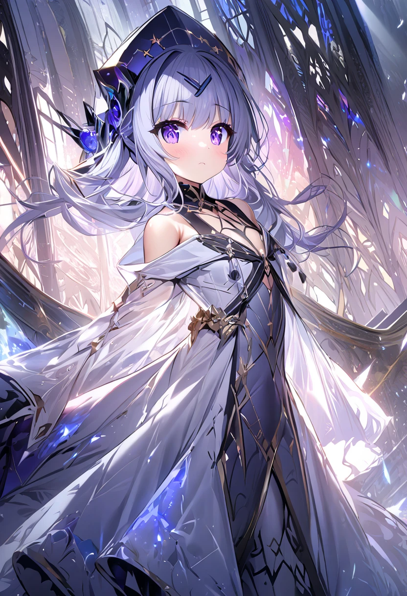 This mysterious fairy、It has an otherworldly beauty that captures the essence of the mystical realm.。Lilia, Her skin has a delicate bluish glow, It reminds me of the soft glow of moonlight reflecting off a still pond.. Her Hair, Dark as the deepest night, Waves of shiny ebony flow down, absorbing the surrounding shadows.. Each and every strand of hair emits a captivating glow., Like a midnight silk thread.
but、What really sets her apart are her eyes., Shining like a polished onyx gem. It has a mysterious depth, Revealing the secrets of ancient wisdom and magic. When she looks at you, It's like she's peering into the depths of your soul., It will draw you into a world of enchantment and wonder..
This fairy is a symbol of the enchanting and mysterious beauty that the fairy world has to offer., A presence that combines elegance and mystery, Ready to take you on a fantastic journey through the wonders of the magical world.