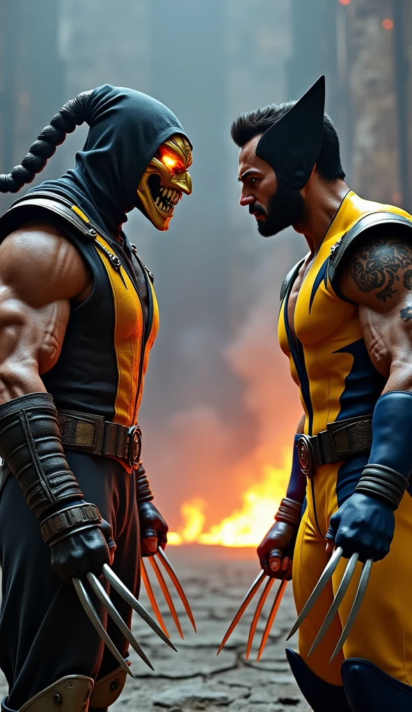 Hyper Realistic very handsome muscular mexican in latex biker bodysuit and luchador mask being taking over and corruped by a symbiote tendril goo in very heavy rainy night on the rooftop