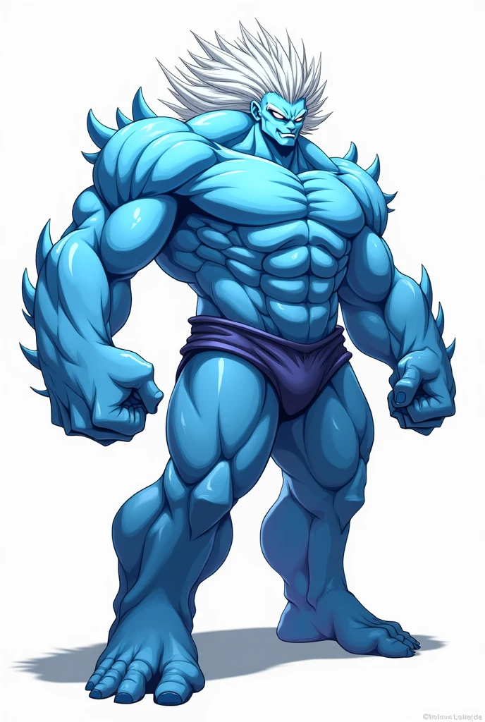 polar bone, muscular, purple eyes, with big pecs , shorts blancos 