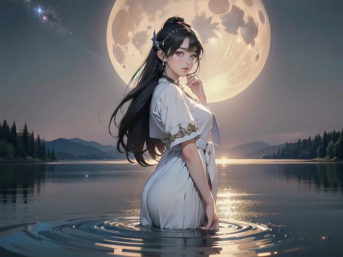 masterpiece, best quality, (Extremely detailed CG unity 8k wallpaper), (best quality), (Best Illustration), (Best shadow), absurd, Realistic lighting, (abyss), Beautiful and delicate light, Artworks by Peter Mohr Bacher,