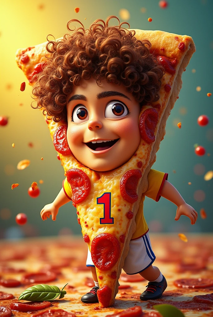 Make Pibe Valderrama like a slice of pizza
