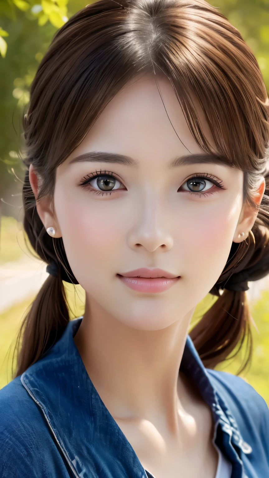 (Representative works:1.3)、(8k、 realistic 、 RAW photo、 Max Image:1.4)、(30 year old mature woman)、 small face 、 beautiful face、( realistic  Face)、 no makeup in the coal mine、  natural makeup、light makeup、 (  Lots of Dark Brown Hair )、 beautiful hairstyle 、 realistic  eyes、 blonde twin tails 、 ( realistic な肌)、 beautiful skin 、 ( Casual Fashion )、 Confused、 charm、超 high definition 、 super real 、  high definition 、Golden Ratio