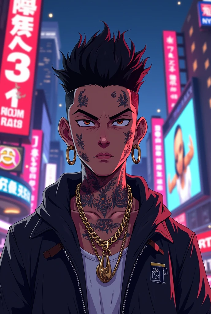 Anuel aa in anime