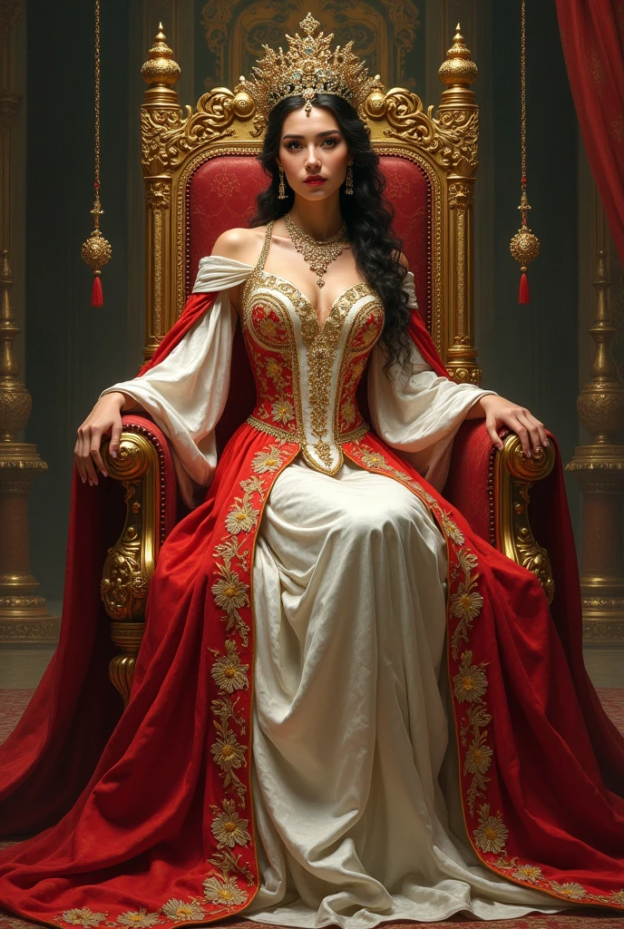 wearing black full body Academic regalia (big breasts 2.2,butt ) beautiful sri lankan wealthy girl foward sit in chair( indian yellow)