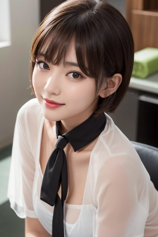 (masterpiece:1.2),Highest quality,Pixiv,Amagi Shino Office Lady,
One person,独奏,Long Hair,chest,View your viewers,Brown eyes,office lady,OL,blush,shy,midnight,
Bedroom,bed,nipple slip from OL, Hairstyle((hair slicked back))