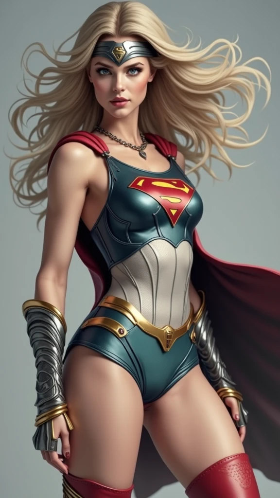 (((Blonde hair))), ((full body view)), (((Ela tem cabelos loiros))), ((SUPERGIRL is in a stone cell, Emotional expression,expression of pain e desespero, gritando de dor, Expression of suffering, olhos arregalados)) , ((SUPERHEROINE SUPERGIRL SE CONTORCENDO DE DOR, CONTORCIONISTA, GINASTA)), (Supergirl usando uma grande calcinha vermelha). ((SUPERGIRL tem cabelo muito loiro, ela tem cabelo longo)), ((SUPERGIRL wearing fishnet pantyhose)), ( She's wearing ballet shoes), ((SUPERGIRL wearing a thick metal necklace around her neck )), (Your clothes are immoral, your clothes are indecent, your clothes are tight), ((Shibari, arms behind the back:1.4)), ((hands on back)), ((string restriction)), ((Inevitable restriction with ropes)), (obra-prima, melhor qualidade) 1.5, 1 garota, sozinho, (sexy, mulher bonita, rosto perfeito, olhos perfeitos) corpo inteiro, ((High definition face)), ((SUPERGIRL com olhos arregalados, boca aberta, expression of fear, expression of pain, despair expression, chorando muito, gritando de dor), ((full body view)), (((Blonde Hair)))