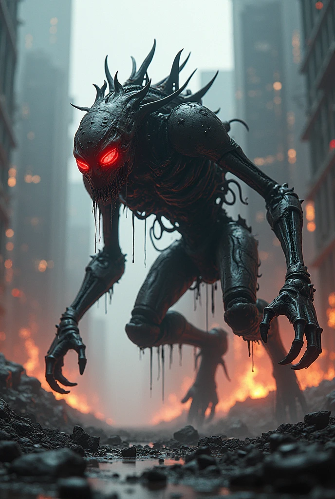 AI genereted AI furious Monster
