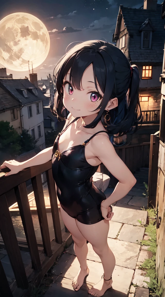 NSFW,Hololive,natsuiro matsuri,One Side Ponytail,Bodycon,Micro Dress,Midnight Alley,narrow road,In the shade,(Perfect hands),(Perfect Anatomy),(masterpiece),(highest quality)