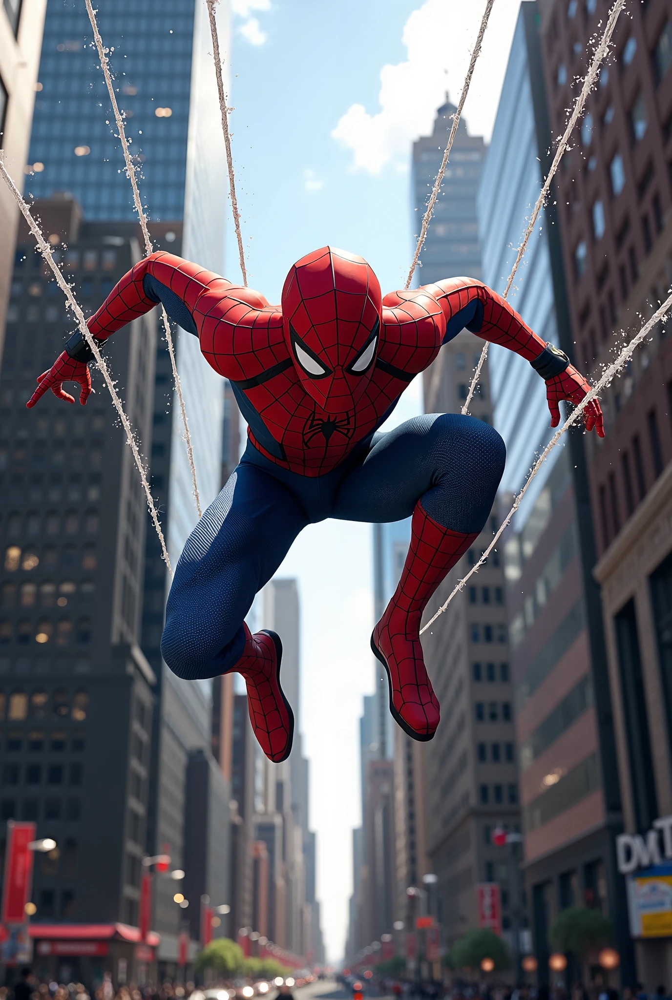 flying spider man