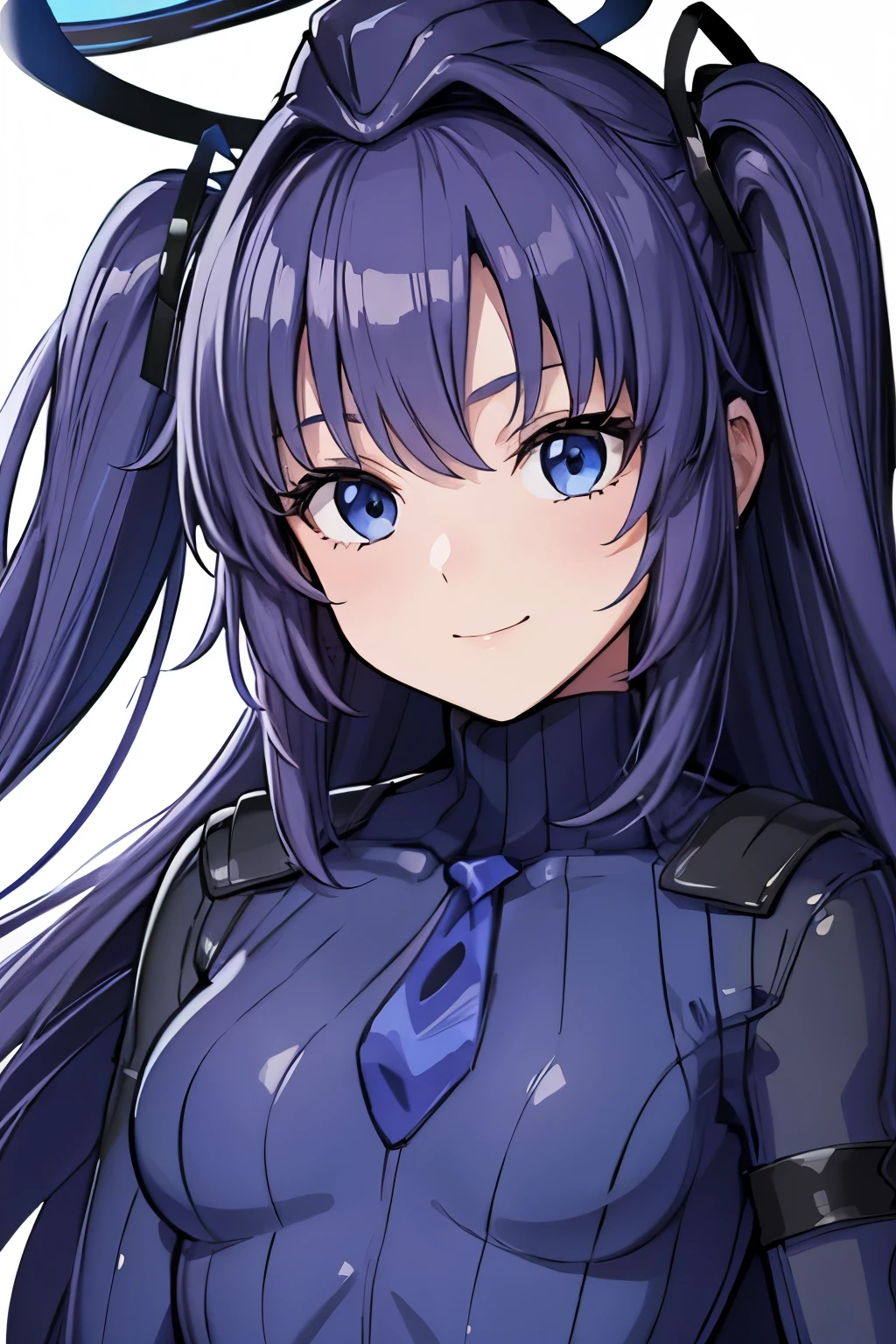 masterpiece, highest quality, (highest quality), (best illustrations), (high resolution),8k,face close up,on the bed, {{{masterpiece}}}, {{{best quality}}}, {{Super detailed}}, {{very delicate and beautiful}},smile,black DOLLSUIT,DOLLSUIT,{{{best quality}}}, {{Super detailed}}, masterpiece, highest quality, (highest quality), (best illustrations), 8k,{{{masterpiece}}}, {{{best quality}}}, {{Super detailed}}, {{{best quality}}}, {{Super detailed}}, face close up, yuuka, blue eyes, halo, purple hair, two side up, long hair,