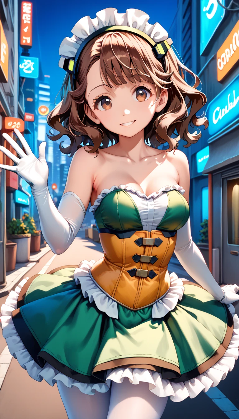 (8K, RAW photo, 最high quality, masterpiece:1.2), High-definition RAW color photo, Professional photo shoot, cinematic light, (((young woman, gal))), (Sharp features), (Big eyes), (small face), (high detail skin:1.2), cute face, beautiful appearance, long eyelashes, (Samba Carnival), (toned body:1.5), (clean breasts), very detailed顔と肌の質感, detailed eyes, natural makeup, (Sexy Samba Costumes:1.5, Samba Carnival:1.2 fancy feather ornament:1.2, flashy hair ornament, Glittering costumes, lots of feather decorations), (((smile))), staring eyes, beautiful skin, shiny skin, (large crowd:1.2, street, raise your arms:1.9, Start dancing:1.2, fun atmosphere, Enchanting waist), perfect fingers, five fingers, anatomically correct, background bokeh, high quality, surreal, bright colors, ((very detailed, photo shoot)),
