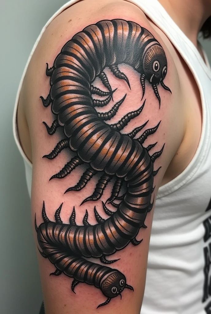 Shrimp tattoo