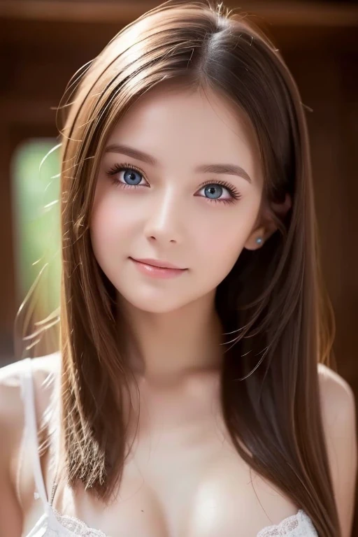 cute lithuanian girl , Detailed face, masterpiece,　