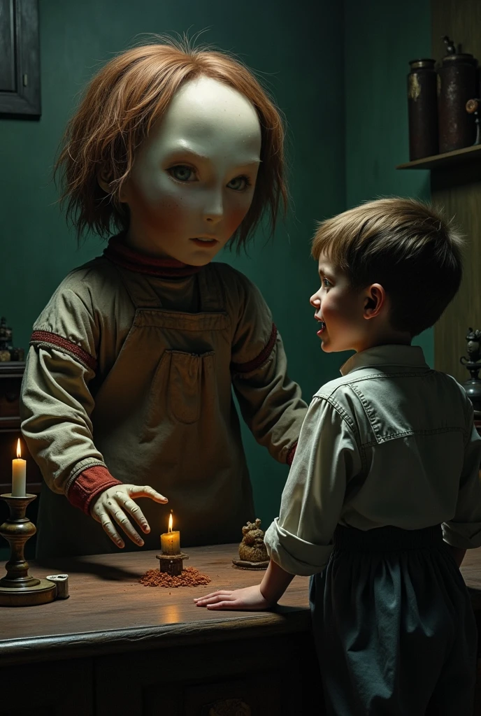 Create an ultra-high-resolution 8K cinematic image that depicts Josef Mengele's macabre laboratory during the Holocaust. Explore a wealth of intricate details, from the scientific equipment to the twins' bodies. Use true-to-life, deep colors to bring maximum quality to the image. Highlight the expression of sadism on Mengele's face, contrasting with the agony and despair of the twins. The image must convey a disturbing realism and engage the viewer in the whole atrocity of the experiments.