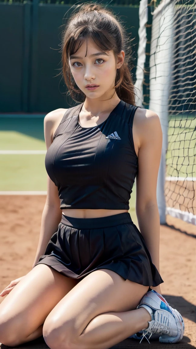 Multiple sclerosis. Arav poses during a tennis match in a diving suit, 和shorts街头服饰, Sports Fashion Photography, 运动和shorts, Hero Muay Thai Pose, mma left hand position, shorts, Sports and Shirt, Mina Petrovic, mandy jurgens 8 k 1 5 0 mpx, short and small, Victoria Gavrilenko