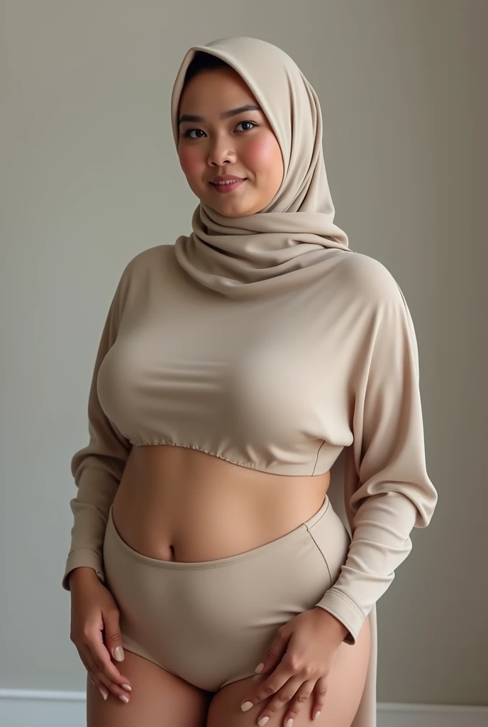 Indonesia naked hijab schoolgirl show vagina
