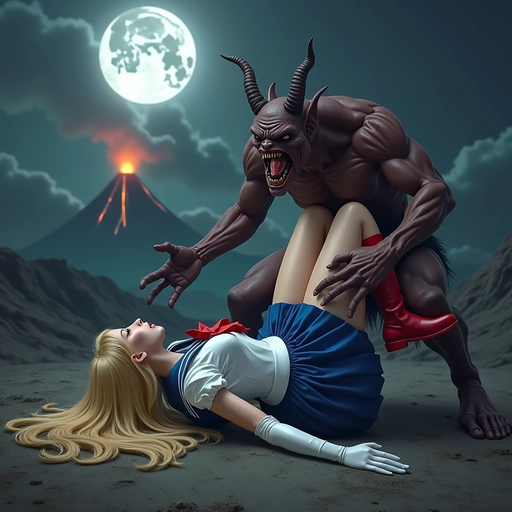 (best quality, masterpiece:1.2),1 girl, elf, blonde hair, ugly man, several boys, swamp, dirty, fat man, ultra-detailed, ugly man,multiple boys,gangbang,monster,horror a hyper-realista portrait of a young woman, medio dormida, , 22 years, realista, (acostada de lado), [beautiful detailed lips],[blonde hair],[elf], (ugly man:0.9),(ugly man:0.9),(monster:0.9),(horror:0.9),encerrada en una celda [locked in a cell], (amarrada de manos y pies:0.9) [tied hands and feet], (elfa siendo follada por el hombre:1.1) [elf being fucked by the man], (detalle en la penetracion:1.1) [detailed penetration],(violacion:0.9) [rape], ella no lleva bragas, tiene toda la ropa rajada, (vistiendo un liguero y pantimedias negras), sexy, (pechos enormes 2:1), rasgado, (all rasgado), short brown hair, (pelo atado con lazos), curvo, NSFW, enclosed dark atmosphere,sharp contrast,intricate shadows,gritty color palette,dramatic lighting
