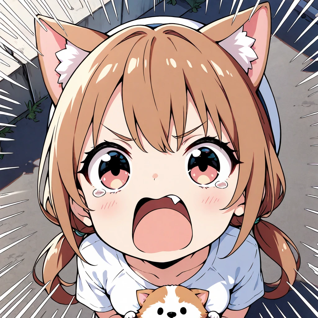 Score_9, Score_8_up, Score_7_up, Score_6_up, Score_5_up, Score_4_up, source_real, 1girl, anime style, anime screencap, holo, brown hair,long hair,red eyes, wolf girl,wolf ear,wolf tail, pussy juice, ((cute)), kawaii, excited, horny, heavy breathing, cum on mouth, cumdrip, happy