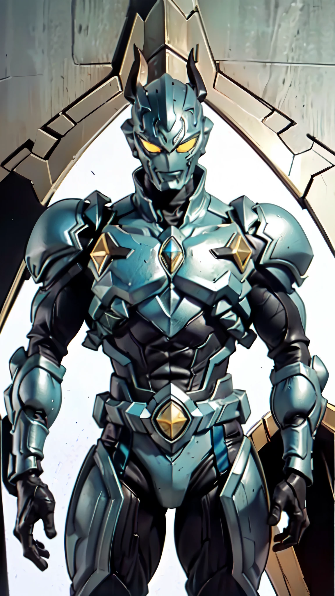 (masterpiece:1.5, best quality:1.5, extremely delicate:1.5), ((male:1.5)), a man wearing a full-face helmet, high-tech biomimetic armored combat suit, (a composite layered chest armor), the design balances heavy with agility, fully enclosed shoulder guards, matching arm and leg guards, a belt of gemstone, (the color scheme is primarily Green with Aqua and Red accents, Organic Biotech, Concept Inspired by Demon Knight, glowing eyes, armor glows, the huge cape fluttering in the wind), stand of a futuristic sci-fi city, this character embodies a finely crafted fantasy-style armored hero in anime style, exquisite and mature art style, metallic, high definition, highres, ultra-detailed, ultra-fine painting, professional, perfect body proportions, golden ratio, anatomically correct, symmetrical face, extremely detailed eyes and face, high quality eyes, creativity, RAW photo, UHD, 32k, Natural light, cinematic lighting, (masterpiece-anatomy-perfect:1.2)