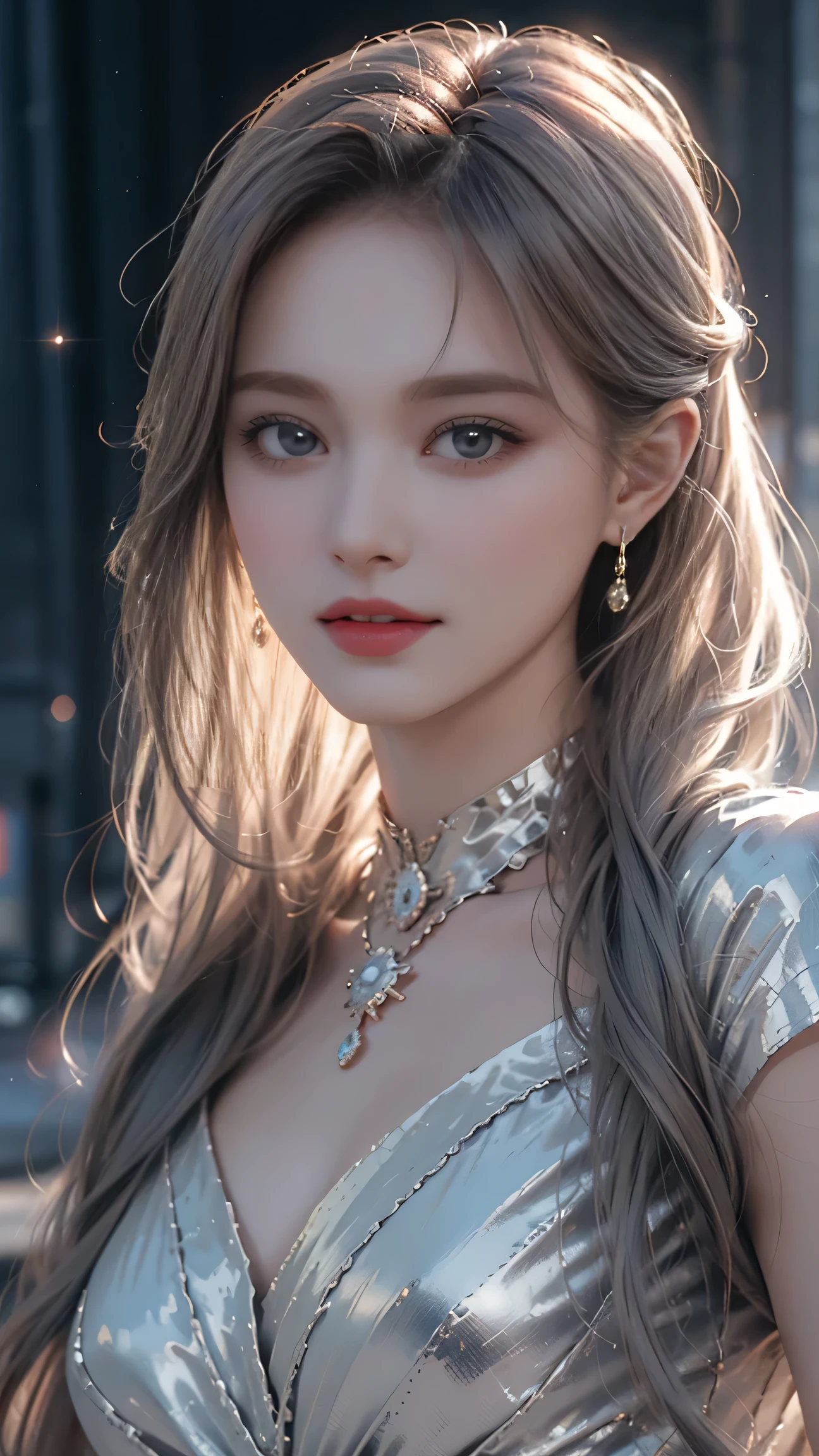 (enlargement:1.2), split, masterpiece, best quality, almost perfect, (It&#39;s a perfect face:1.1), (high detail:1.1), drama, (1 person), Pale complexion, (Long, pure white hair:1.4), white snow, Otto Sepalainen, alone, long white hair, white luxury suit, Cover the navel, snob, albinism, Luminous Studio graphics engine, pout, evil magician, volumetric lighting, delicate eyes, (8k wallpaper masterpiece), very detailed, intricate details, pixel perfect, rosette, fashion, side, looking at the audience, balenciaga style