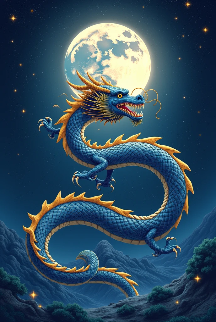 flag、masterpiece、(White Background:1)、Blue Chinese dragon surrounded by white clouds、god々々Hello、Wind、god々、Long undulating body、tooth、Upper body、Fantasy、god話、high quality、Very detailed、masterpiece、amazing、Particle Effects、Dynamic Effects