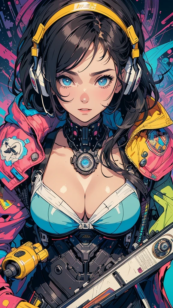 ((hyper-defined digital art, anime coloring, best quality, hyper-hdr, 8k, uhd, hyper absurdres, hyper aesthetic, hyper-detailed background)),(impossibly beautiful, full figured, black woman sitting in a ice cream parlor, dreadlocks, black and red striped scorpion tail, thick scorpion tail, headphones,impossibly beautiful african-caribbean features, red and brown heterochromia eyes, sitting, licking ice cream, mock neck sweatdress, thigh lace clogs, very dark skin, voluptuous, curvy, strong, black hair, soft face, small wide nose, full chest , curvy hips, wide hips)), (((Hyper stylistic, sharp gradients, deep highlights, hyper exposure, hyper detailed smooth textures))), (((perfect hands, hyper perfect , perfect eyes, perfect anatomy, perfect physiques, amazing skin, hyper-detailed eyes, hyper-detailed features))), salaciously smiling, dynamism, dynamic lighting, dynamic shading, sensual shadowing, sensual atmosphere