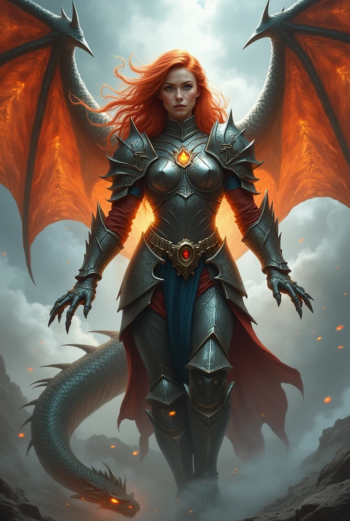 a phoenix woman, realistic art, Melanograph, dragon lady, fantasy, sparking, ablaze colors, burnt amber, warm colors, orange, neon pink, neon orange, lava glow, golden hour, karol bak