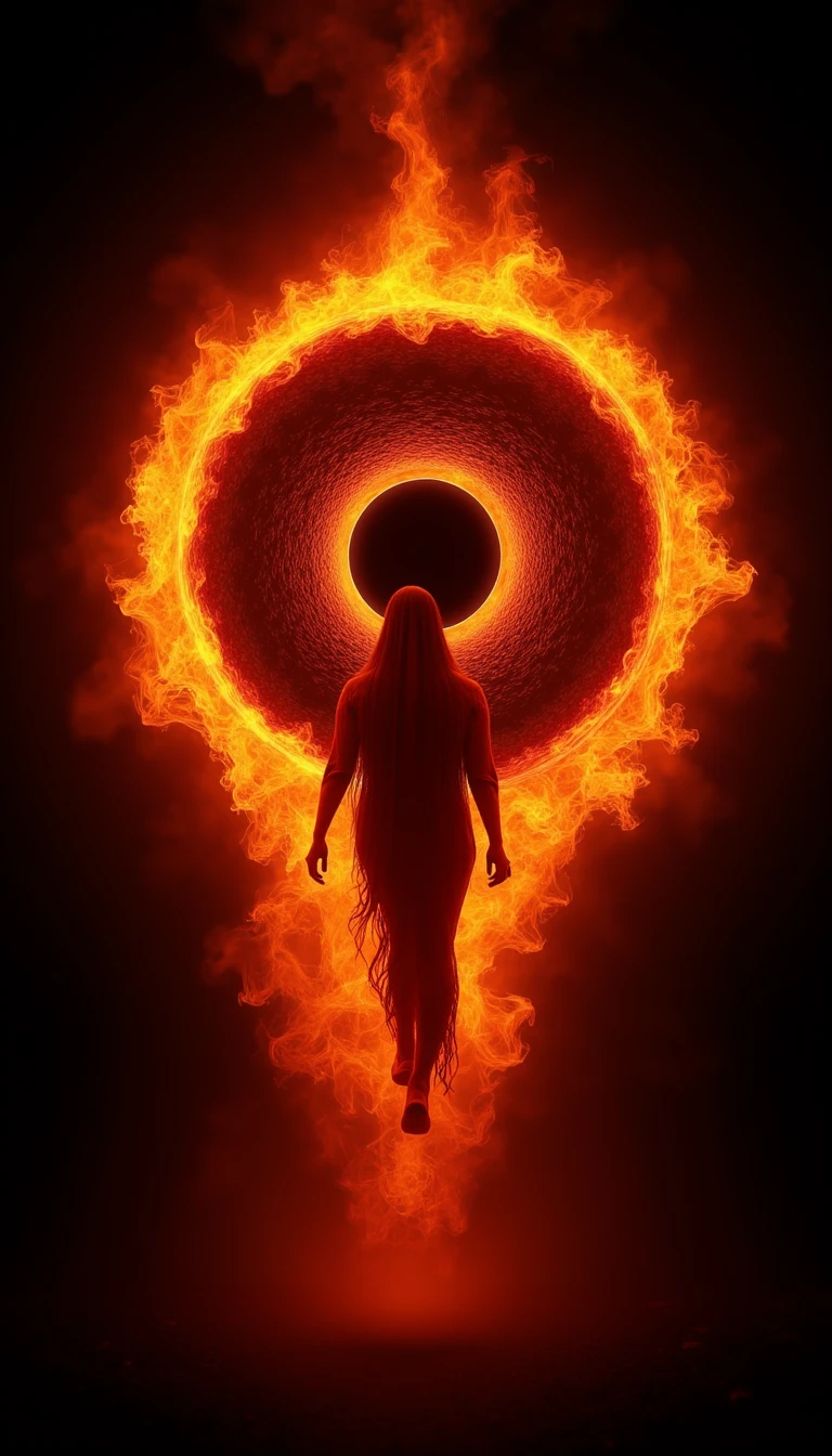6) An ancient djinni master sits cross legged inside dimly lit cavern where fire burns bright orange in center illuminating surroundings slightly but not quite enough reveal entire picture at once instead allowing imagination do rest of work since no one can tell exactly what lies ahead beyond first few steps taken into darkness unknown