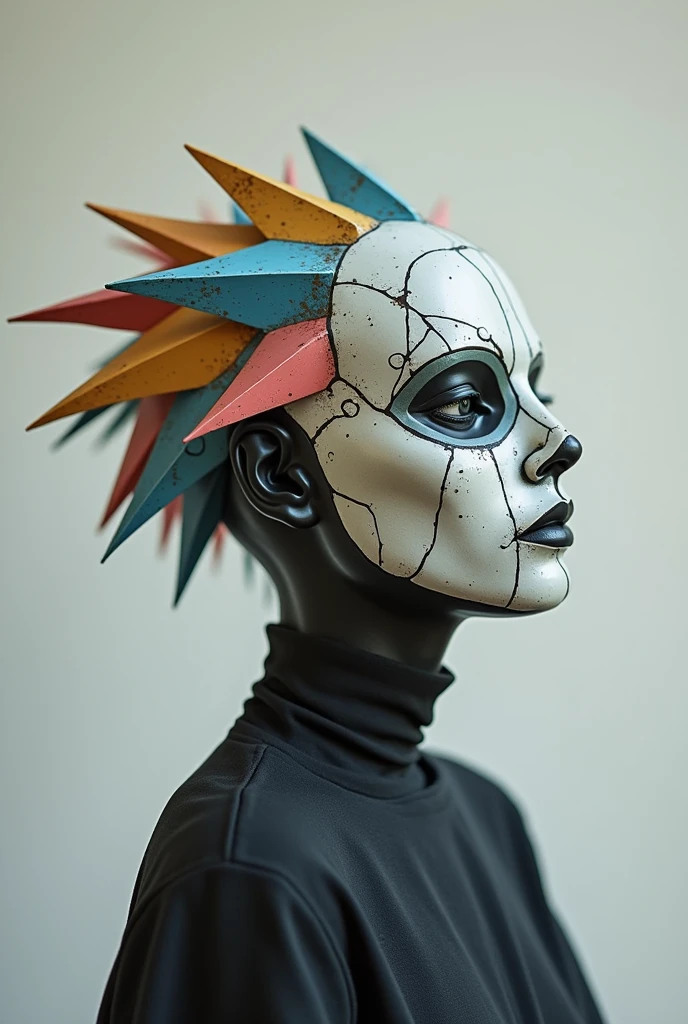 skull, pablo picasso, Dali, Basquiat, cubism, vibrant colors --ar 1:1 --stylize 750 --v 5. 2