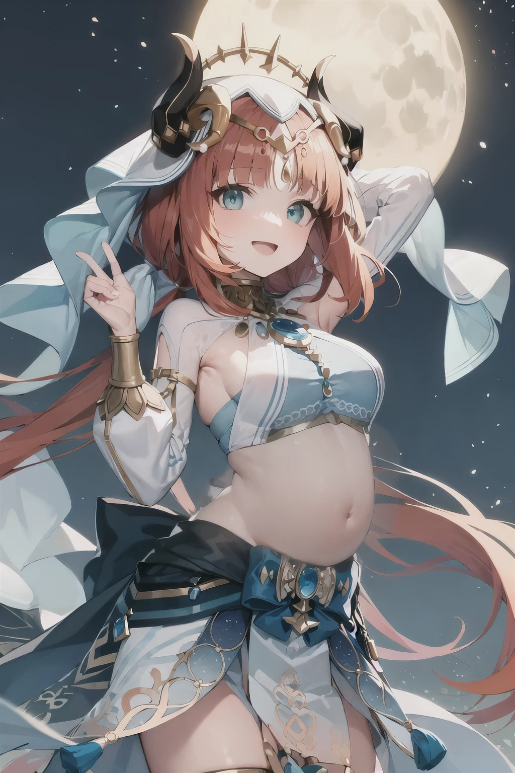 (masterpiece:1.2), hyper detail, best quality, (intricate_details:1.1), beautiful detailed, beautiful hair, solo, 1girl,ONE SIDE UP,(sweating:1.2),(steam),heavy breathing,steam,chuckle,from above,shoulder,((camisole)),cleavage,dark,backlighting, shoulder focus,breasts focus,greasy breasts,breasts focus, shoulder focus,pov,upper body,cum on body,cum on breasts,1boy,(fellatio,motion line:1.4)grab penis,cum,Nilou,dark illumination,heart spoken,stick out tongue