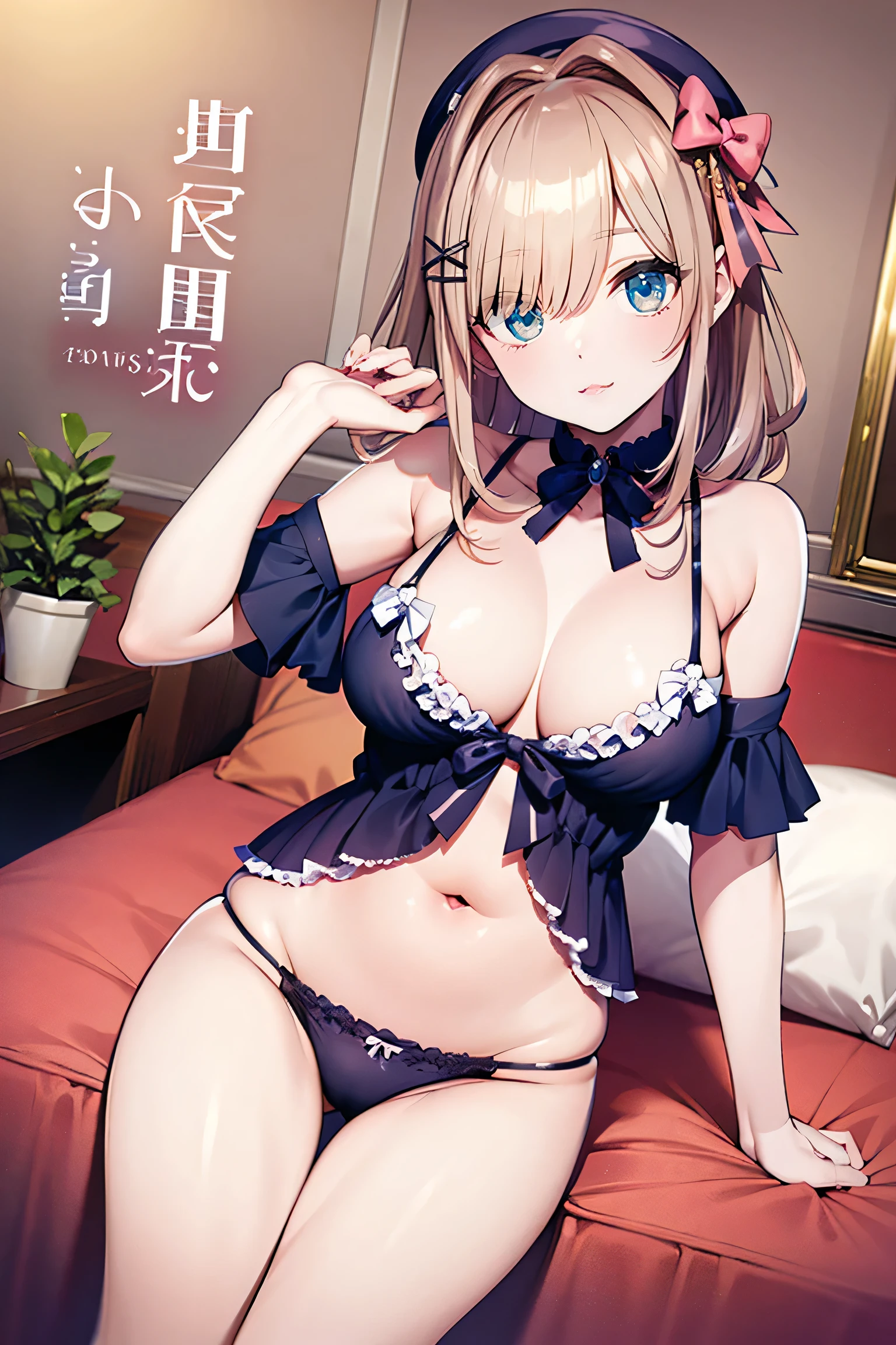 Very noble、She is sexy and cute、Wear revealing clothing、 I'm wearing sexy and attractive lace。Wear sexy pink shoulderless lingerie 。。。。。、 Vibrant Color Styles 、 I'll dazzle you with the best images in the best situations .。 this is a high quality product with meticulous attention to detail ...................。...。 Sexy Poses 。Sexy proportions。 Hang it down to cover your forehead 。 facial beauty。High quality skin texture is the best。Mischievous Appearance。The eyes that look at me are beautiful。 pats her head with a gentle smile 。Beautiful white teeth、 g cup bust、 plump bust、Serving with a beautiful chest、Very beautiful body、this is、 She leaned forward.、Highlight your beautiful stomach and breasts ...................。、 super high resolution、 beautiful image 。 vivid details 。Delicate expression around the eyes。。。。Top class performance, super high resolution, beautiful expression down to the smallest detail, 4K high resolution, 8K high resolution for a healthy body to look beautiful