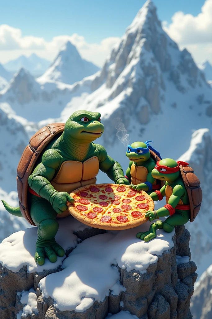 ninja turtles popping Xanax