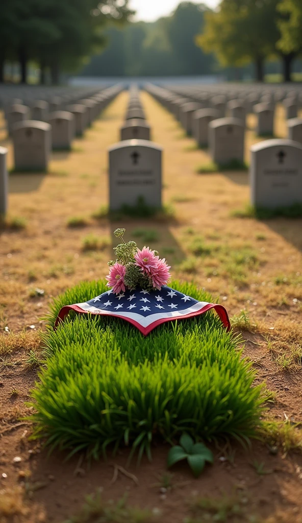 young male soldier kneeling in front of gravestone with wreath in colorful flower field, touching gravestone, soldier uniform, extremely detailed, (ultracloseup candid photography), detailed face, lifelike skin textures, ultradetailed, 8k, realistic shadows, bloom lighting, bokeh, vibrant colors, messy hair, unaestheticXL_hk1