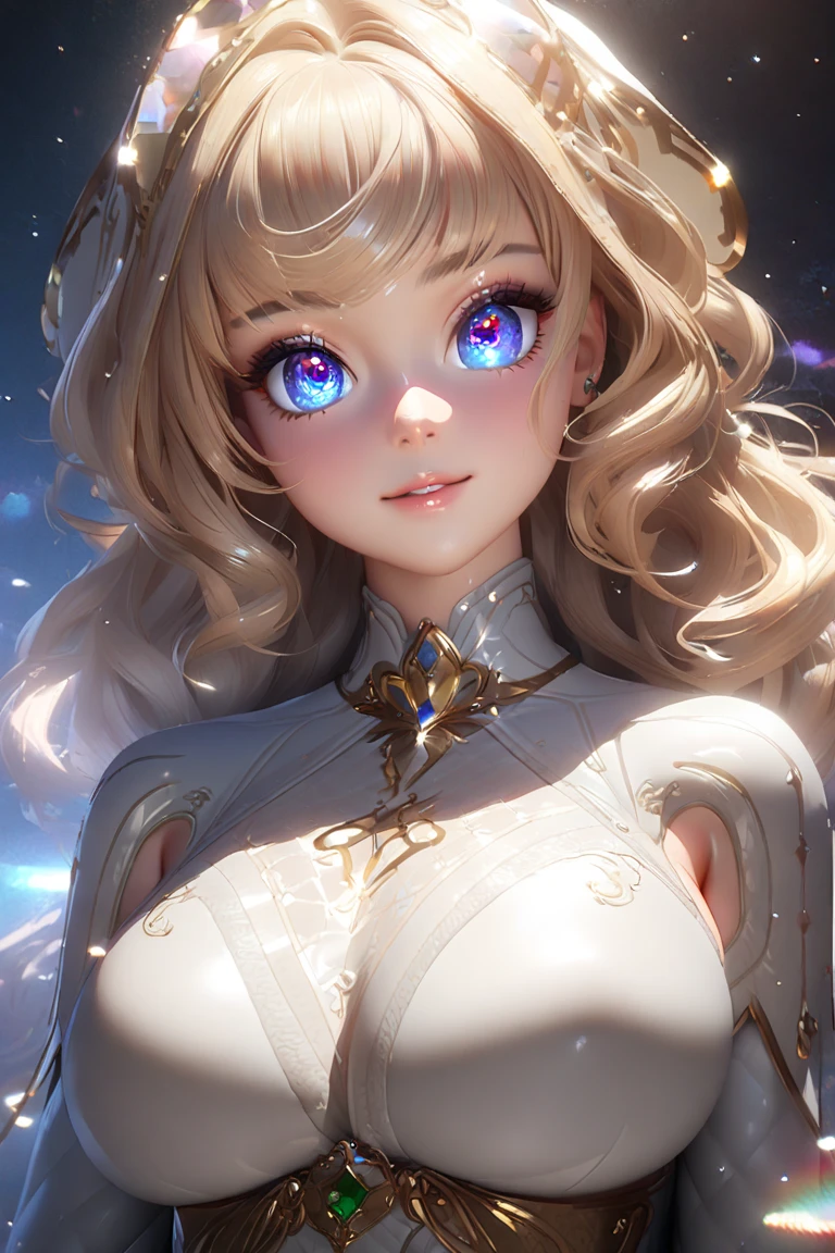 Bunny Morphing Girl, Fluffy, Soft ((best quality)), ((muste piece)), ( Write in extreme detail, Supreme Detail, official art, beauty and aesthetics: 1.2), Depth of bounds written, nice composition, whole body, (Little), (beautiful and detailed eyes: 1.3), (Very satisfied:1), Colorful clouds blurred background