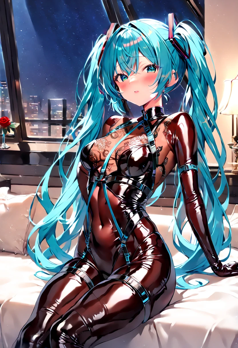 masterpiece, best quality, absurdres, ultra detail background, (vivid color:1.3), high poly 3d, beutiful 1girls, nude, (loli:2), standing, (top-down bottom-up:1.3), (face on ground:1.3), (arms back), (restrained, restrained arms, sex machine, stationary restraintetal, bondage:1.5), (large metal dildo:2), (((((Blue green hair, red inner, streaked hair, wavy hair, middle hair, one side up))))), (((((china dress, collar))))), baby face, large breasts, pussy, nipples, (sex machine, spread legs, spread arms, dildo, vaginal object insertion:2),metal stick in vagina, cum, panting, squirting orgasm, wet, pussy juice, vulgarity, blush, aroused, sweaty skin, sweat, closed mouth, ahegao, peeing hard, stationary_restraints, masterpiece, high quality, best quality, beautiful, hd, perfect lighting, detailed face, detailed body, masterpiece, best quality, intricate details, 8k uhd, perfect face, perfect eyes