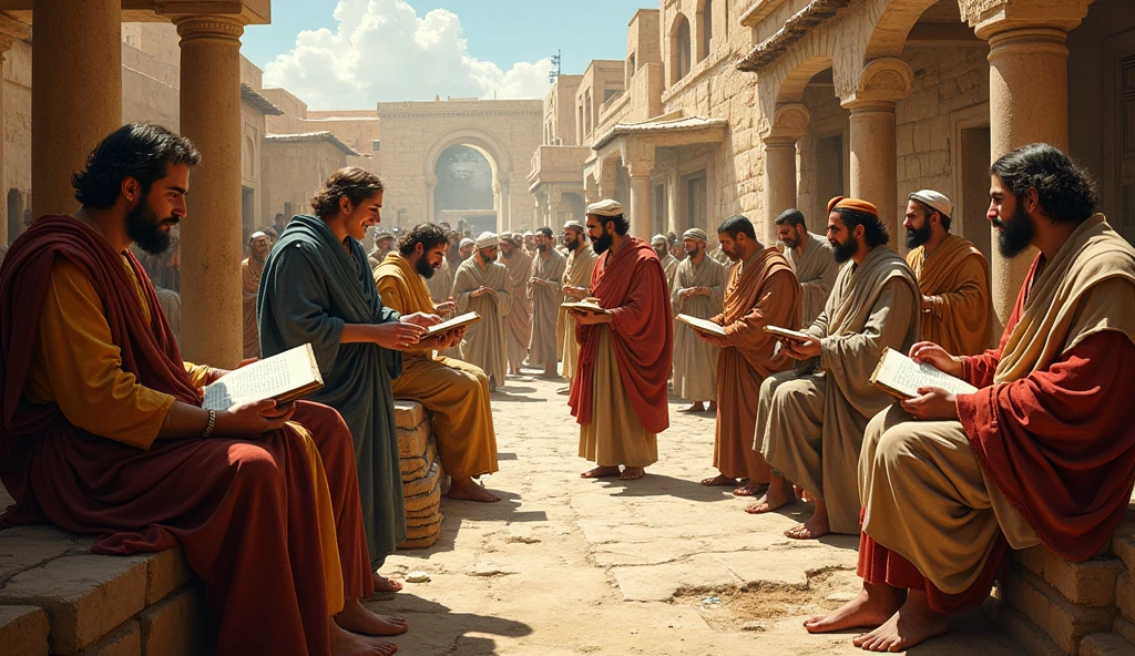 prophets preaching in the 4th century BC in the midst of chaos in israel