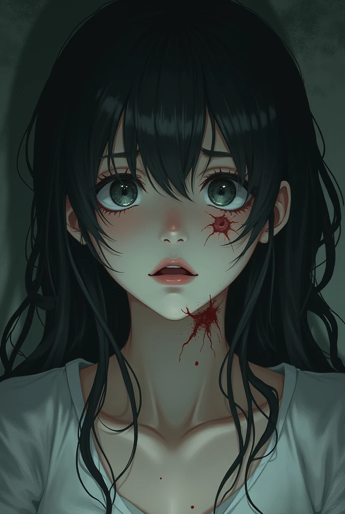 23
(very delicate and beautiful), (very delicate and beautiful), (hands lethargic) (rough clothes), (hate), (dynamic angle, portrait), (black hair), (beautiful eyes), red body, white skin, depth of field, , shortcut, (cold eyes), (expressionless), (one), cute girl, (blood) (dark room background) ((wound))