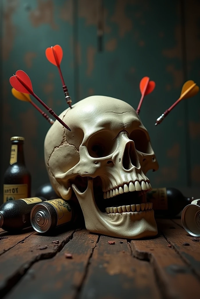 Skulls and cocktail tools 