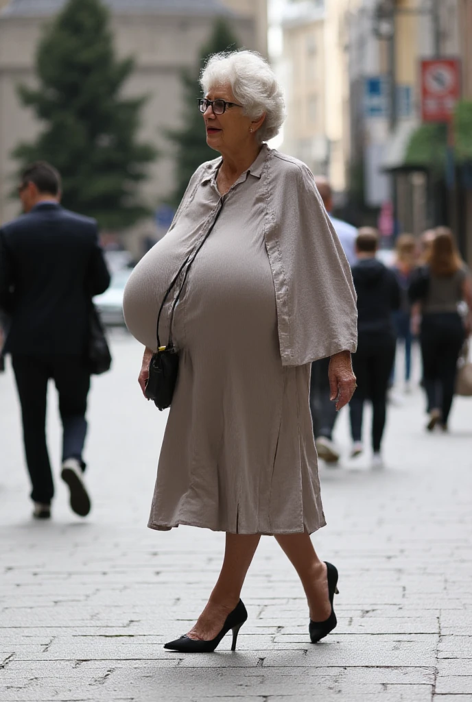 A Real Photograph Of A Stunningly Beautiful Elderly Grandmother With A Real Photograph Of A Stunningly Beautiful Elderly Grandmother With