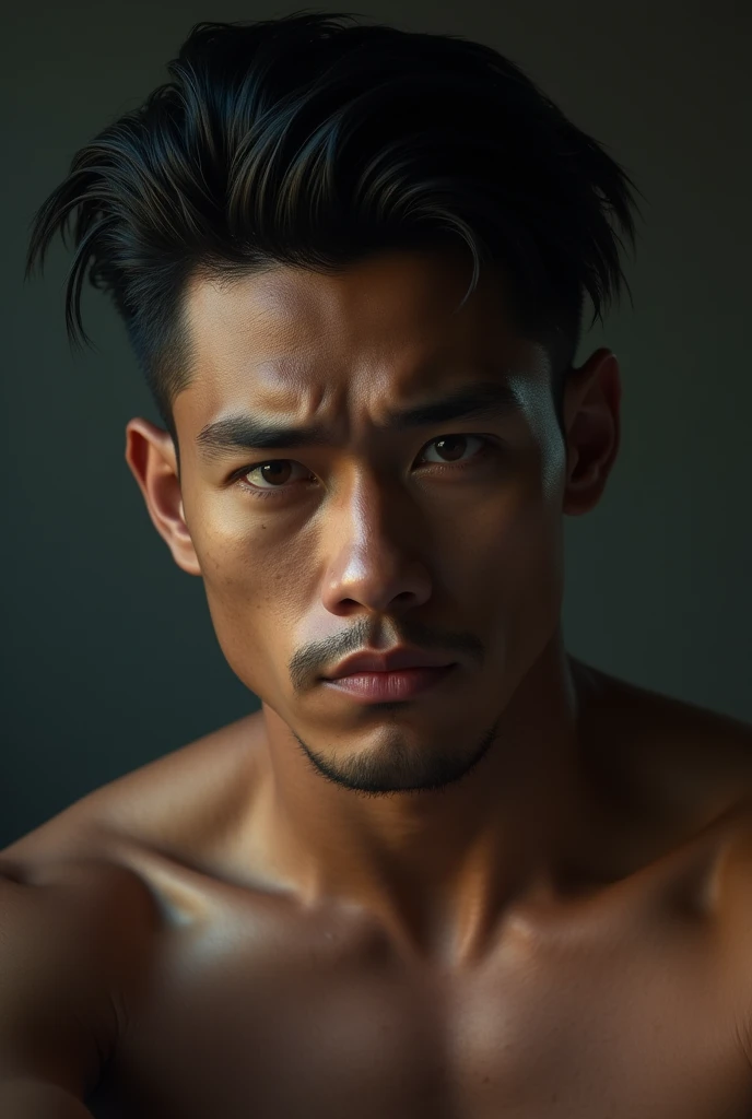A sexy in the man