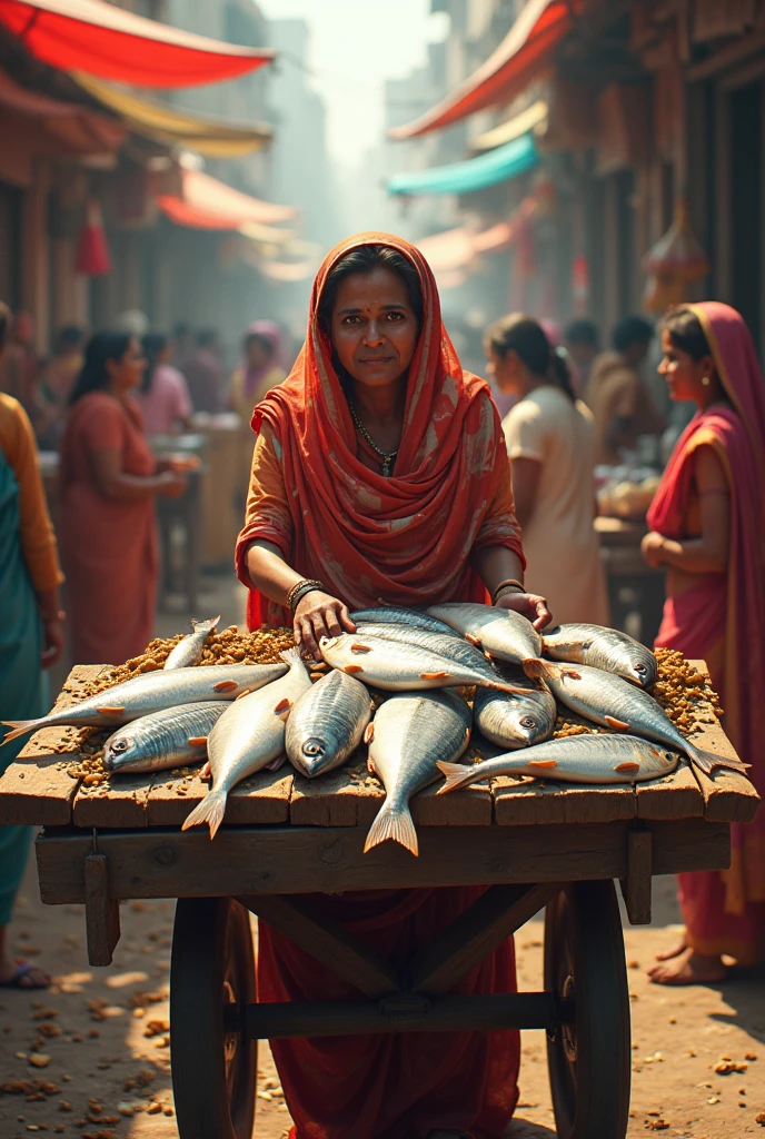 Fish seller women