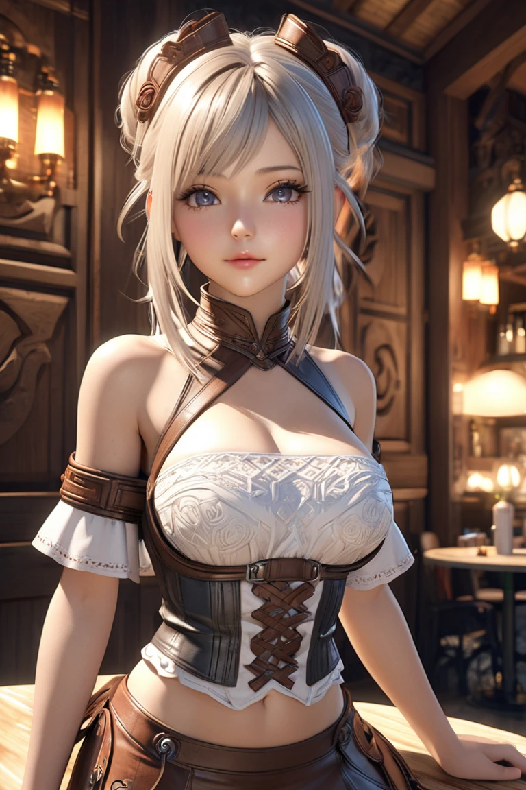 beautiful girl, woman, solo, indoors, sexy body, (cute:1.3), (([Metallic silver hair], [buzz cut], [crinoline])), realistic, (cute), (detailed face), detailed eyes, cameltoe, detailed iris