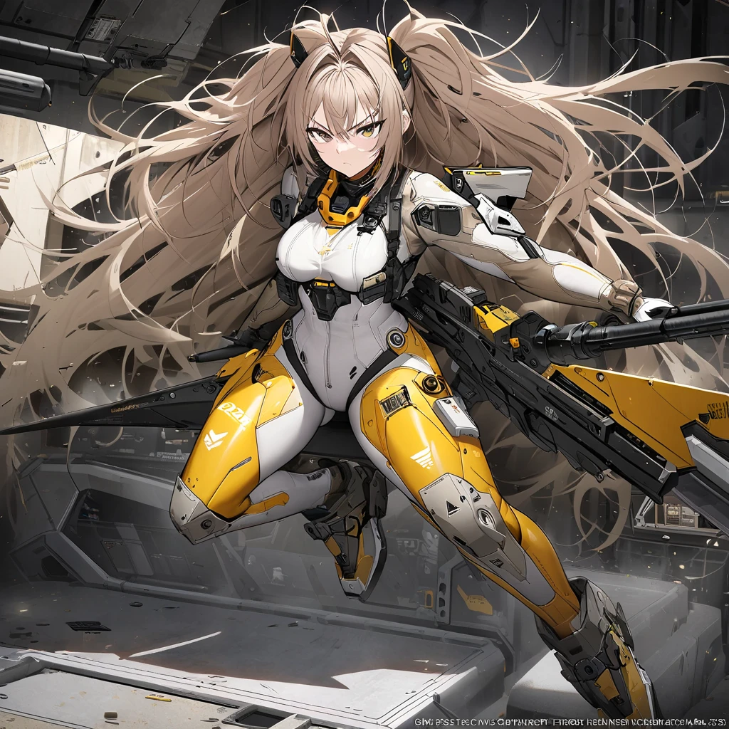 {safe:1.10}, best quality, masterpiece, highres, solo, {ump9_girlsfrontline:0.90}, full body, looking_at_viewer, futanari, big penis